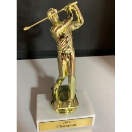 Golf Trophy w/Marble Base Custom Branded