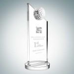 Apex Golf Optical Crystal Award (Large) Custom Branded
