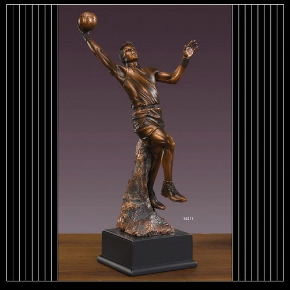 Basketball Player Trophy (6"x18.5") Custom Branded