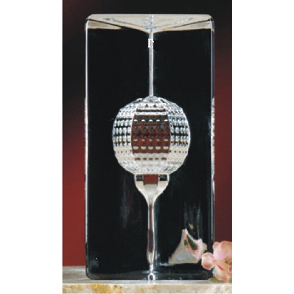Custom Imprinted Waterford Crystal Golf Trophy Custom Imprinted Waterford Crystal Golf Trophy