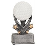 Varsity Sport Resin Golf Award - 7" Logo Printed