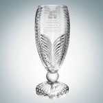 Triumph Golf Lead Crystal Vase Custom Branded