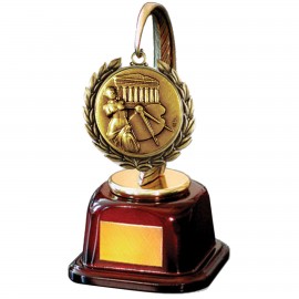 Personalized Stock 7" Dragon Tail Medallion Holder