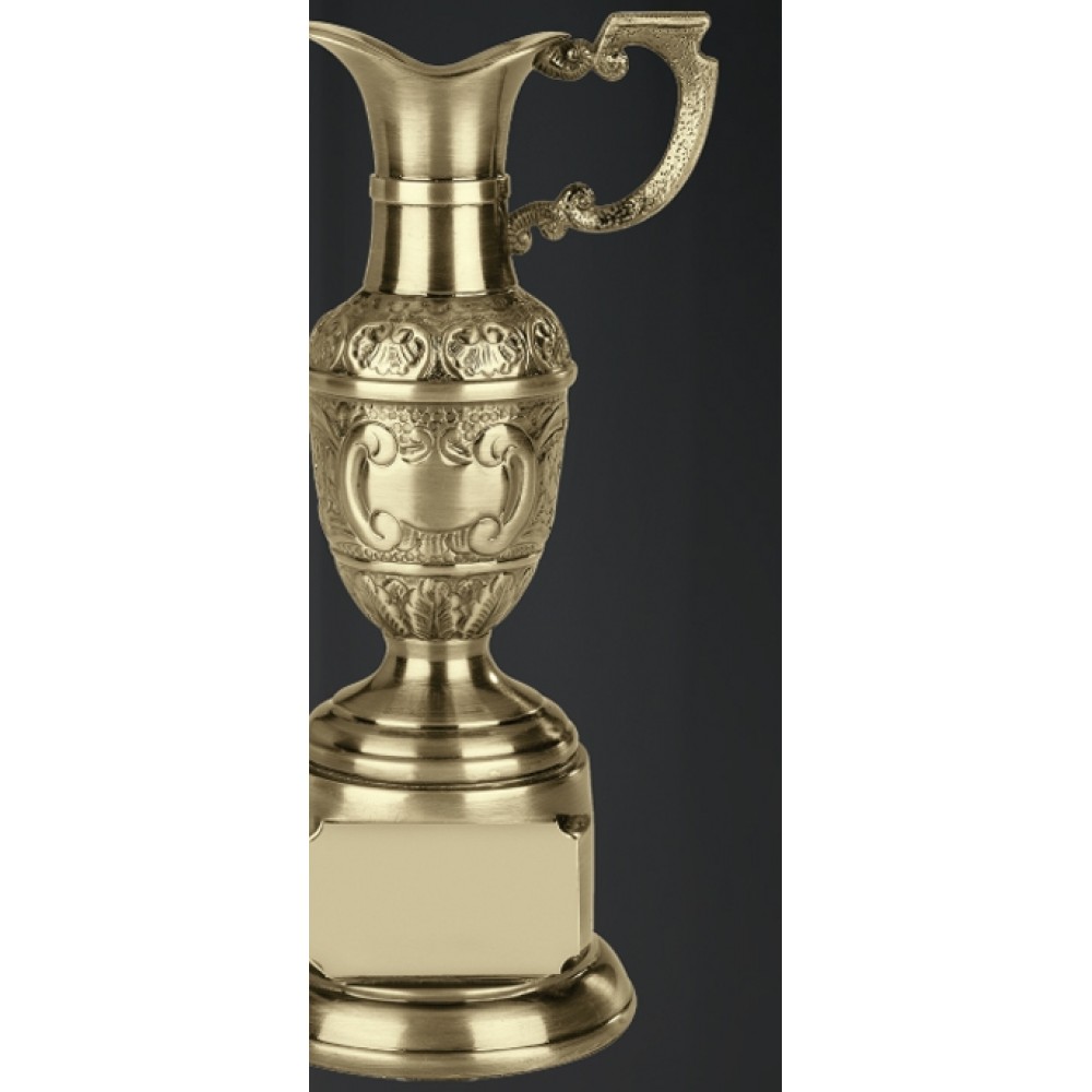 St Anne's Antique Gold Resin Jug Award Logo Printed St Anne's Antique Gold Resin Jug Award Logo Printed