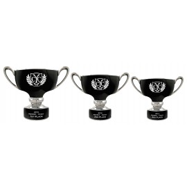 Timpani Bowl - Black / Chrome Custom Imprinted