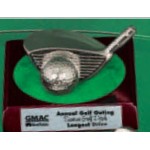 Golf Driver Award Logo Printed