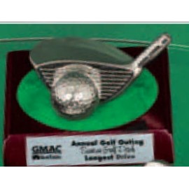 Golf Driver Award Logo Printed