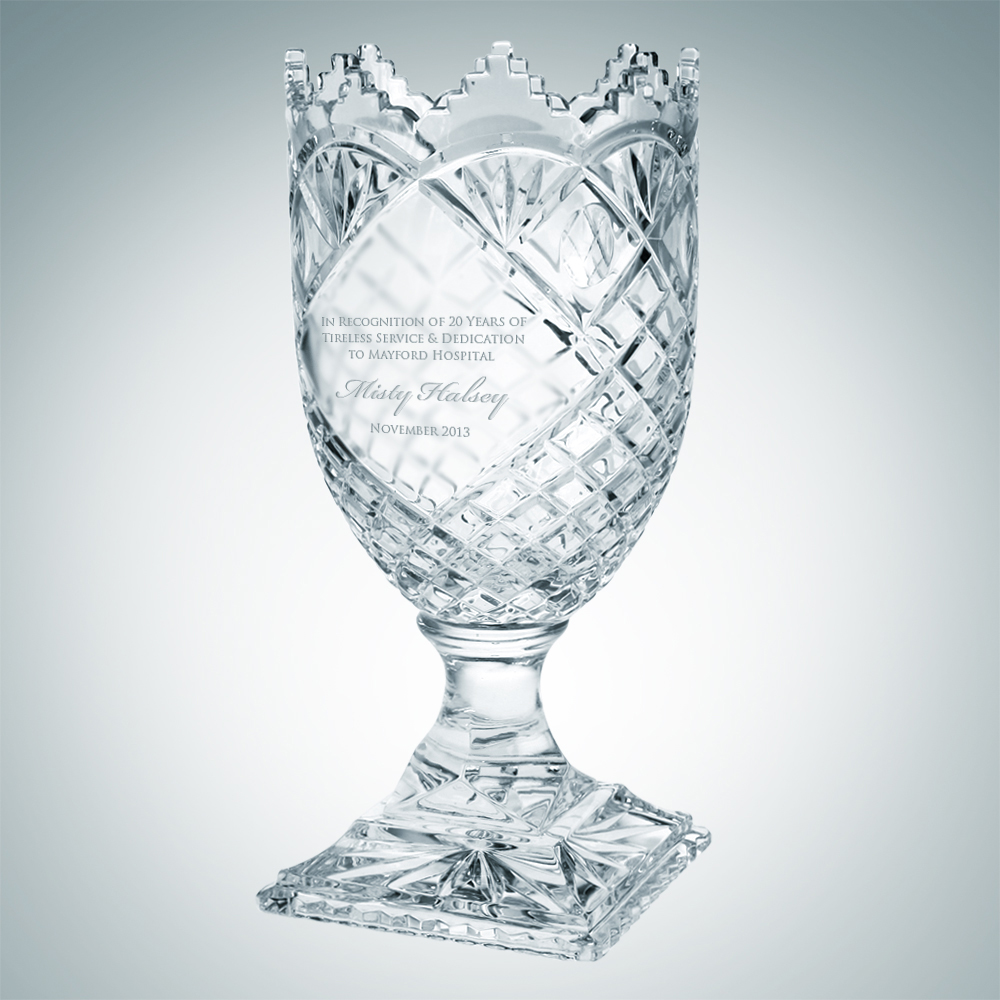 Royal Crown Vase (Medium) Logo Printed Royal Crown Vase (Medium) Logo Printed