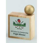Customized Luna Golf Award, 5 3/4"H