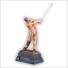 Customized 10" Male Golfer