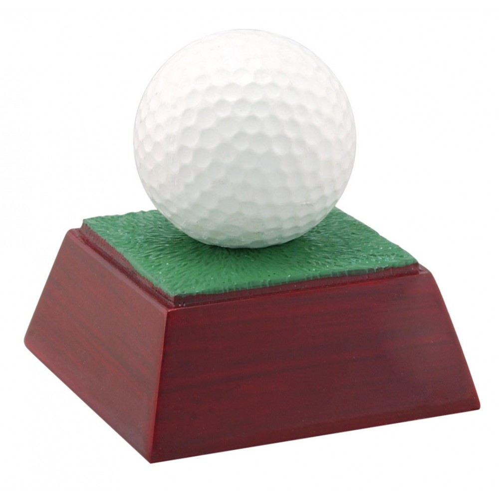Logo Branded Golf, Full Color Resin Sculpture - 4" Logo Branded Golf, Full Color Resin Sculpture - 4"