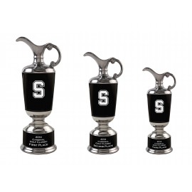 Black Horn Ceramic Trophy Cup Logo Printed  Black Horn Ceramic Trophy Cup Logo Printed