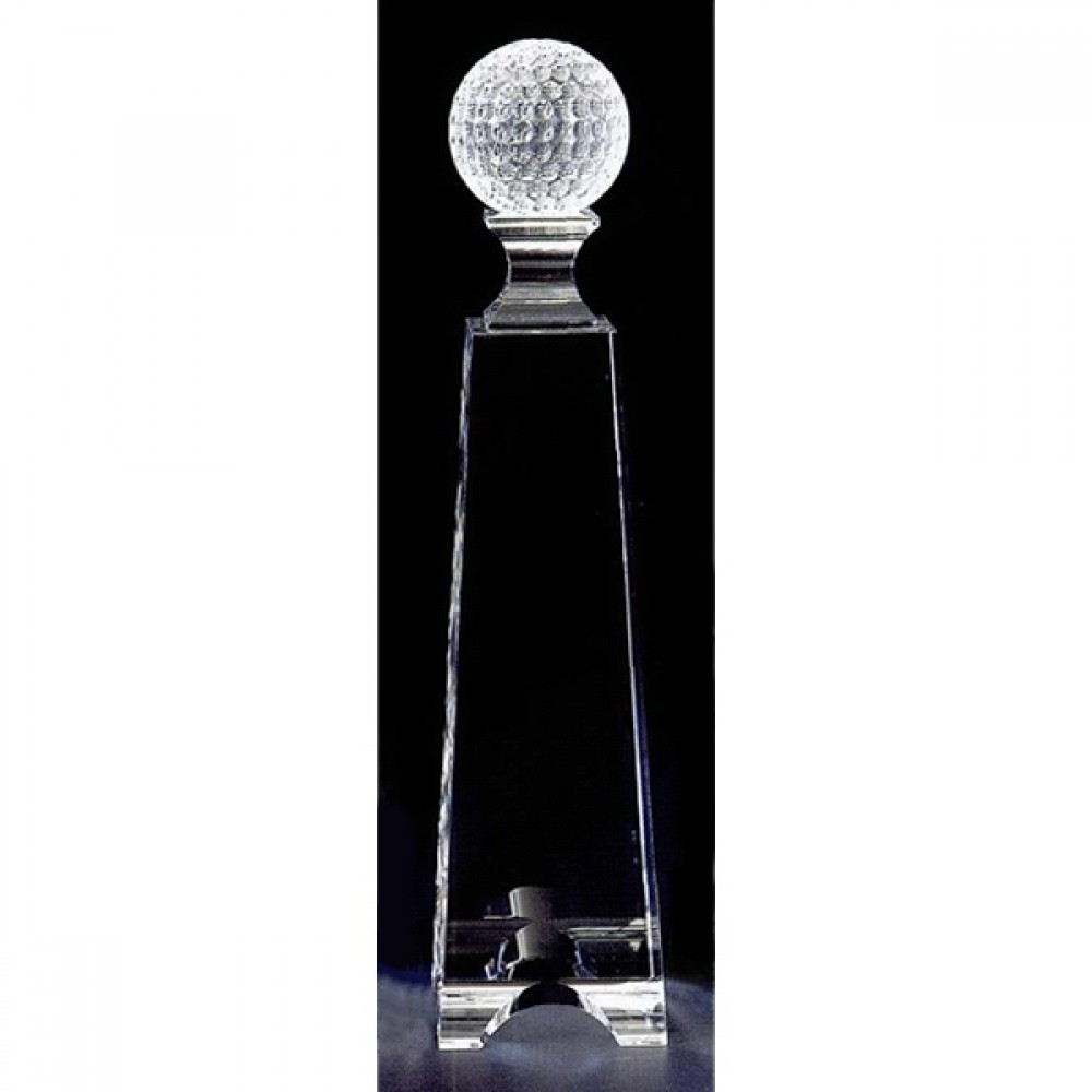 Logo Branded Golf Tower Awards (7" x 3 9/16")