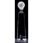 Logo Branded Golf Tower Awards (7" x 3 9/16")