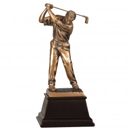 Promotional Golf Award, Male Figure, 9 1/2"H