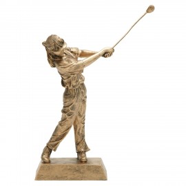 Promotional Golfing, Female - Signature Figurines -3-7/8" x 1"
