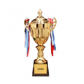 Logo Branded Customized Large Trophy Cup For Sport Competitions