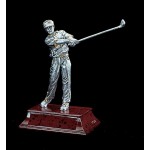 Male Golf Elite Series Figurine - 8" Logo Printed