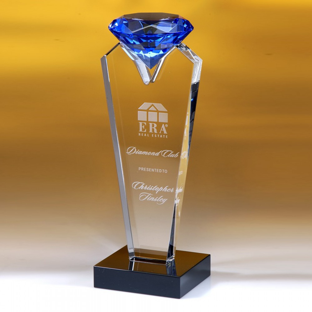 Awards-optical crystal award/trophy 8 inch high Custom Branded Awards-optical crystal award/trophy 8 inch high Custom Branded