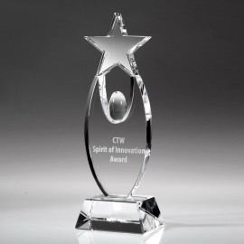 Custom 8 1/2" Inspirational Star Award