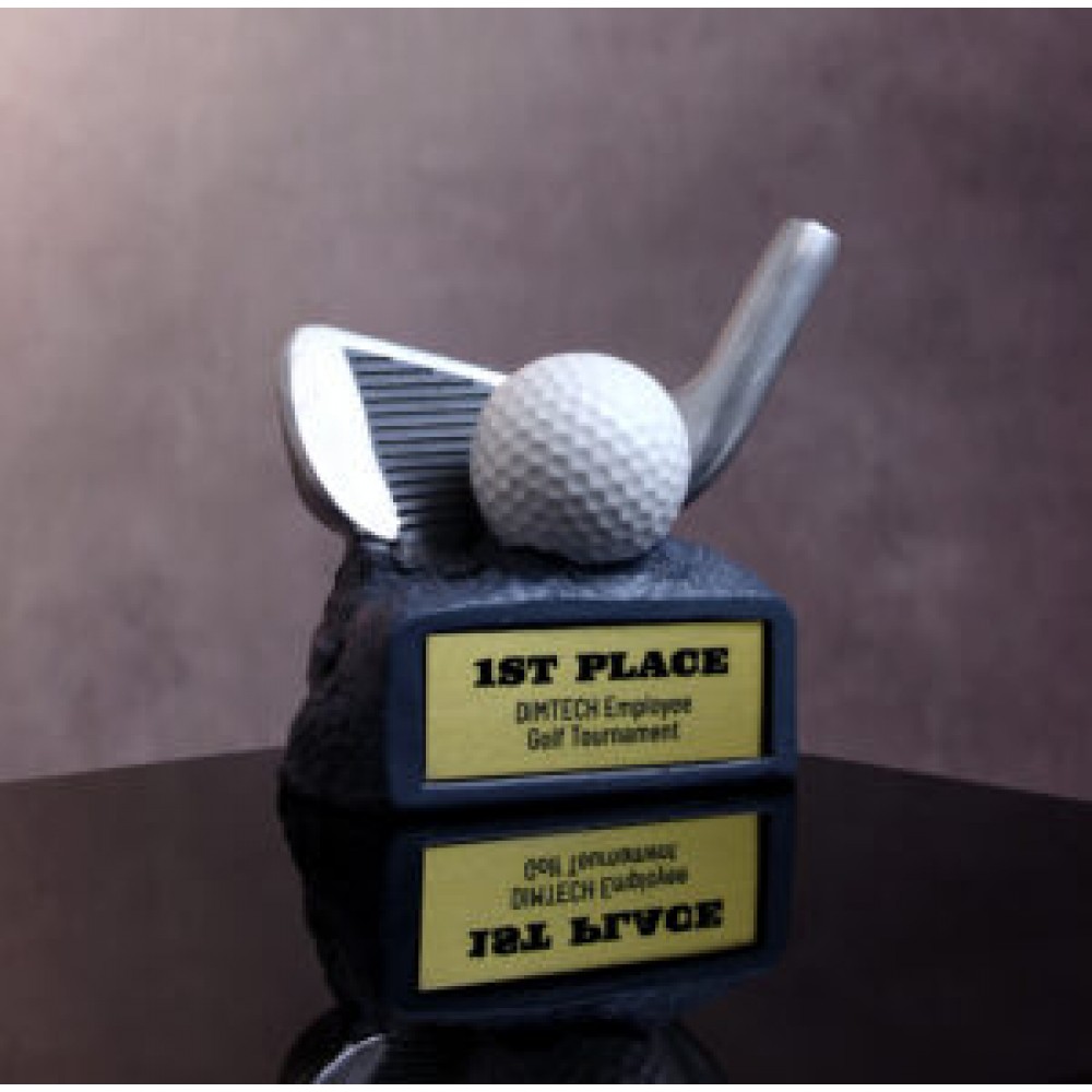 Custom Silver Iron On Resin Base Award Custom Silver Iron On Resin Base Award