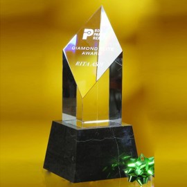 6" Vertex Award Logo Printed