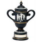 11" Cameo Male Golf Cup in Black Custom Branded