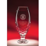 Custom Engraved 11.5" Cycle Cup Crystal Award