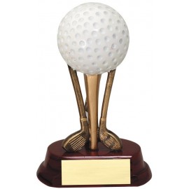 Golf Ball on Clubs - 6" Custom Branded