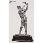 Male Swing Golfer Award - 10" Tall Custom Branded