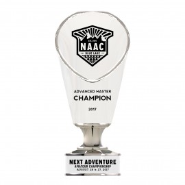 White Alto Ceramic Trophy Cup Custom Branded