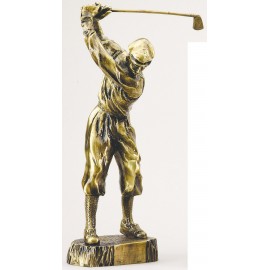 Male Metallized Plated Classic Golfer Custom Imprinted  Male Metallized Plated Classic Golfer Custom Imprinted