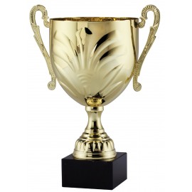 Personalized Metal Spray Cup on Black Base  Personalized Metal Spray Cup on Black Base