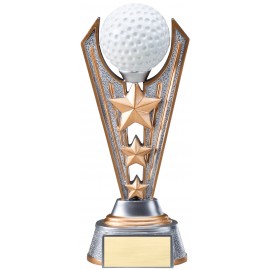 Logo Branded Golf Ball Victory Resin w/ Stars