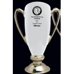 Promotional Conductor's Cup - White / Chrome