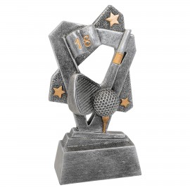 Golf Triumph Resin Award - 6 1/2" Custom Imprinted