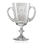 Lead-Free Crystal Loving Cup Trophy Custom Branded