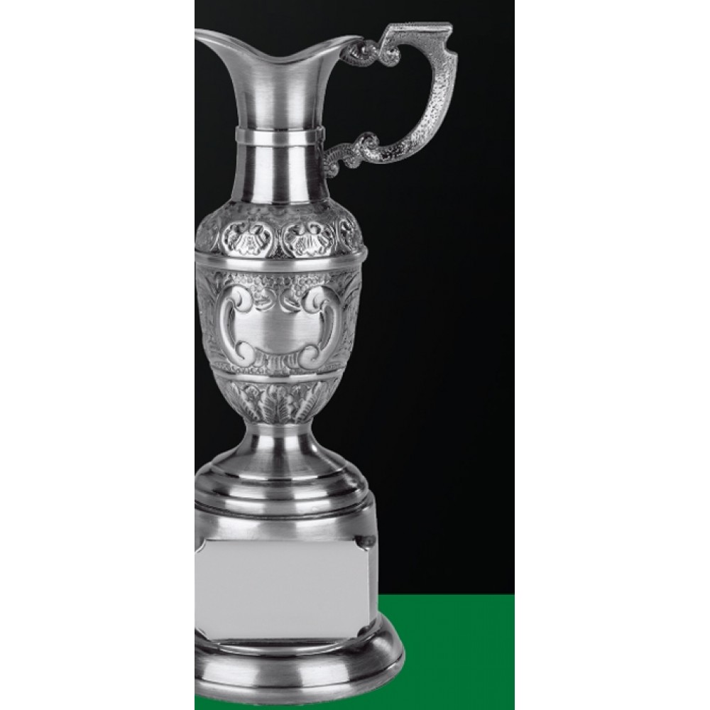 St Anne's Antique Silver Resin Jug Award Custom Imprinted St Anne's Antique Silver Resin Jug Award Custom Imprinted