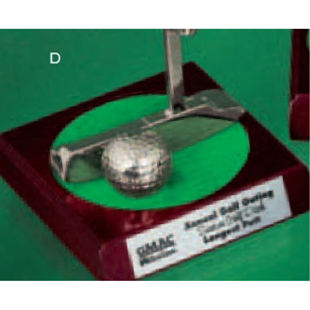 Golf Putter Award Custom Imprinted