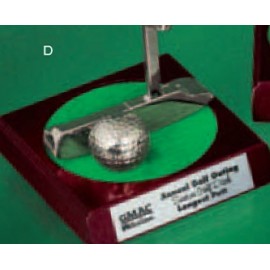 Golf Putter Award Custom Imprinted