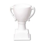 Fine White Porcelain Trophy Custom Imprinted