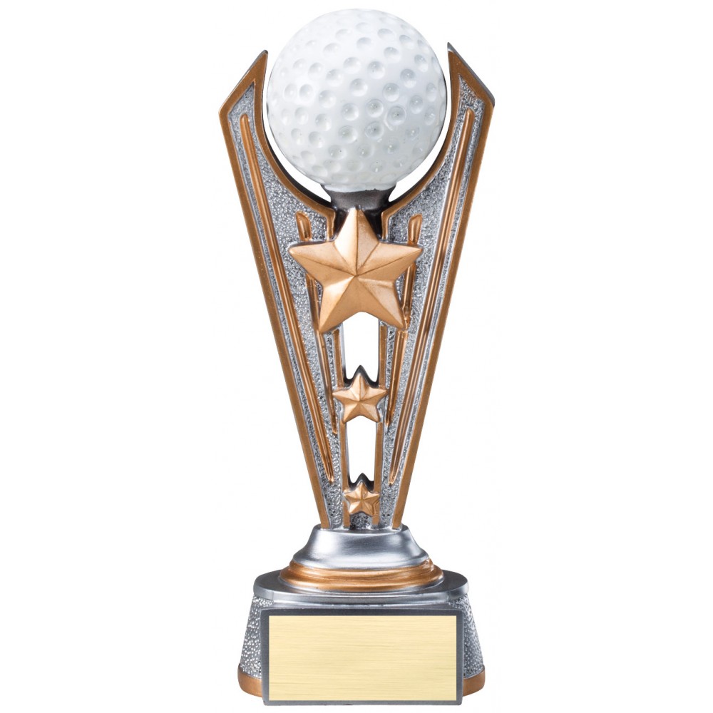 Golf Ball Victory Resin w/Stars Logo Printed Golf Ball Victory Resin w/Stars Logo Printed