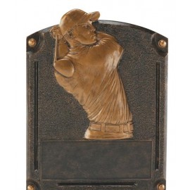 Golf, M - Legends of Fame Resins - 8" x 6" Custom Imprinted