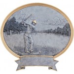 Male Golf Legend Resin Award 6" Tall Custom Imprinted