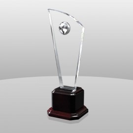 Elegant Arch Award (Golf) (13 1/2" x 4" x 4") Custom Branded