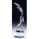 Small Famous Golfer Trophy Logo Printed