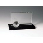 Promotional Golf Panel on Black Base