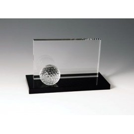 Promotional Golf Panel on Black Base