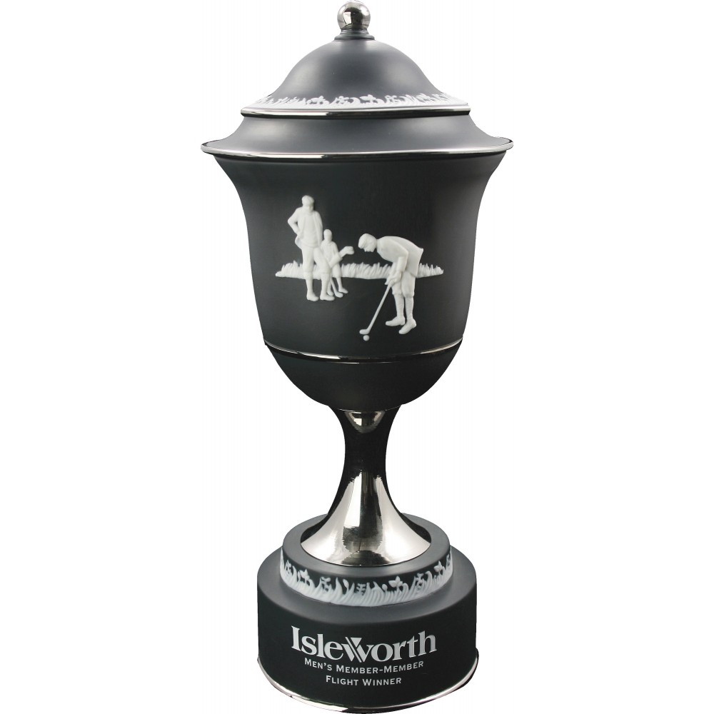 Coveted Cup - Black / Silver Custom Branded Coveted Cup - Black / Silver Custom Branded