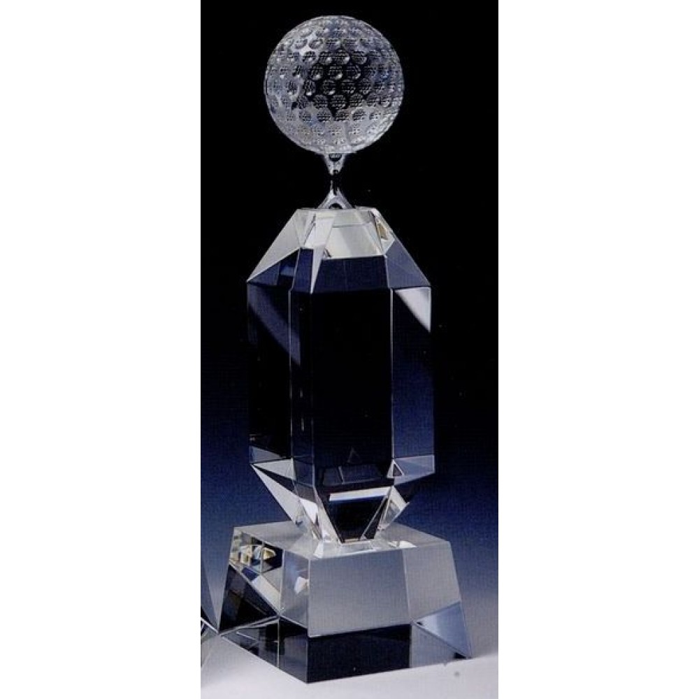 Customized Golf Trophy (11"x3 1/4"x3 1/4")